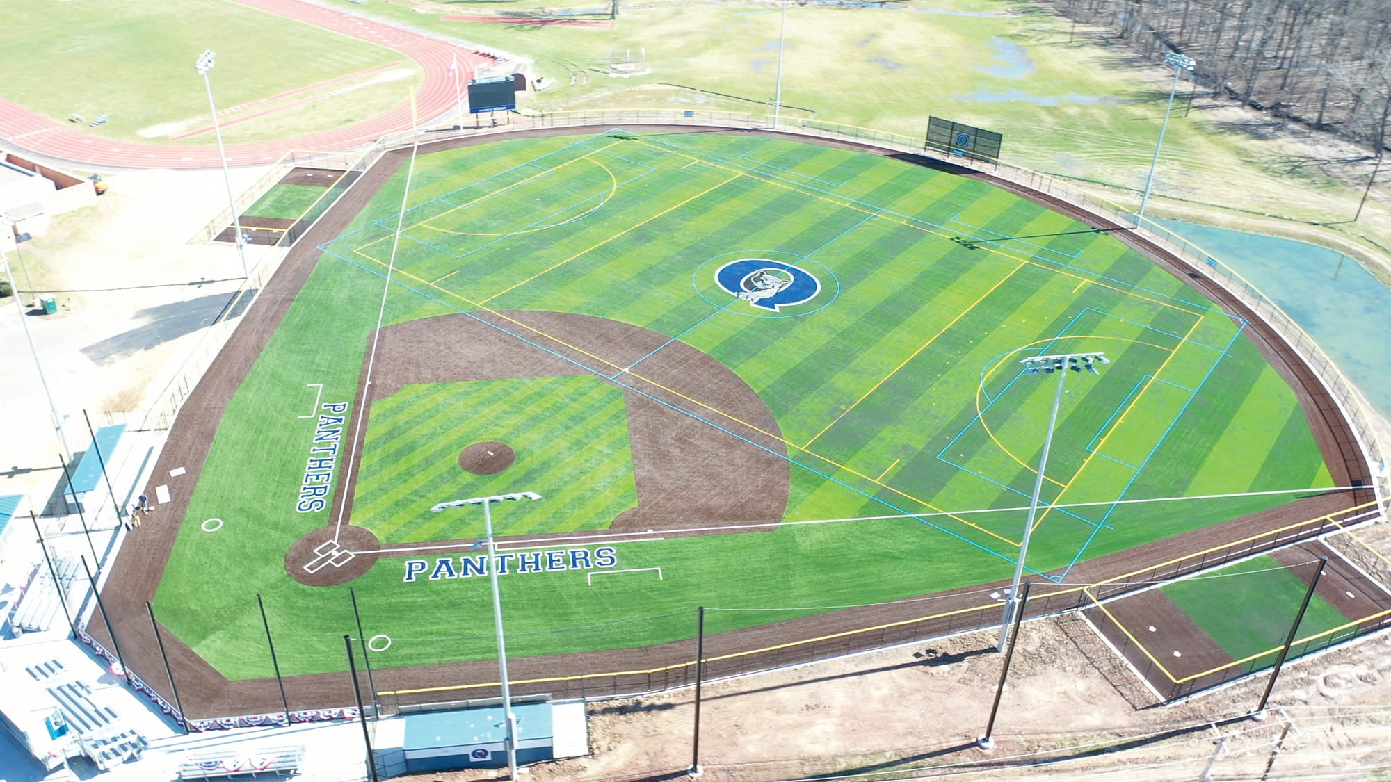 New baseball field